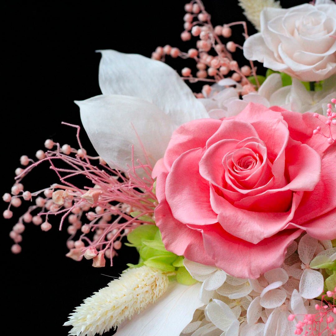 Everlasting Love Flower Bucket - Aura Petal