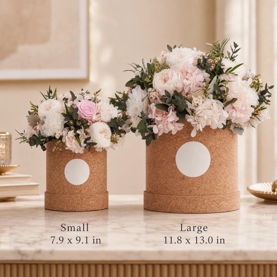 A Garden Kept for You Preserved Flower Hat Box - Alzethyn