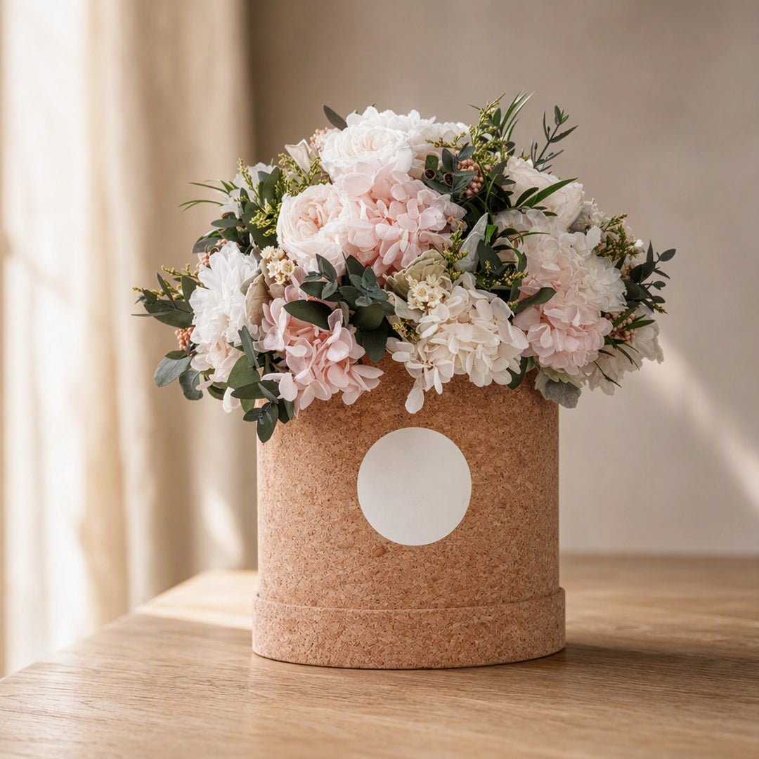 A Garden Kept for You Preserved Flower Hat Box - Alzethyn