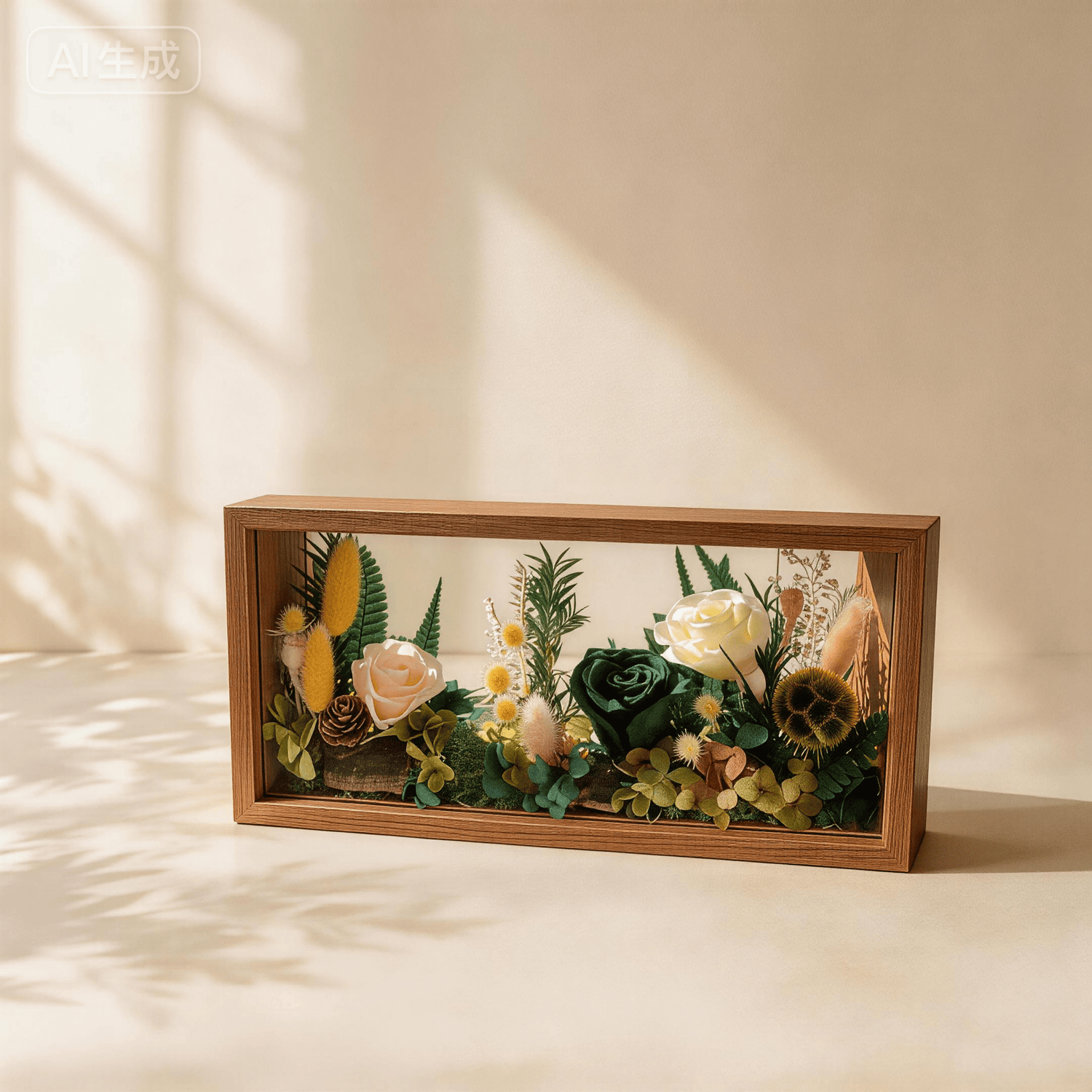 A Light That Holds Your Memory—Illuminated Woodland Shadow - Aura Petal