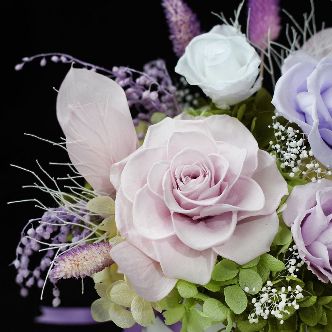 Everlasting Love Flower Bucket - Aura Petal