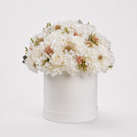 A Promise in Bloom Preserved Flower Hat Box - Alzethyn