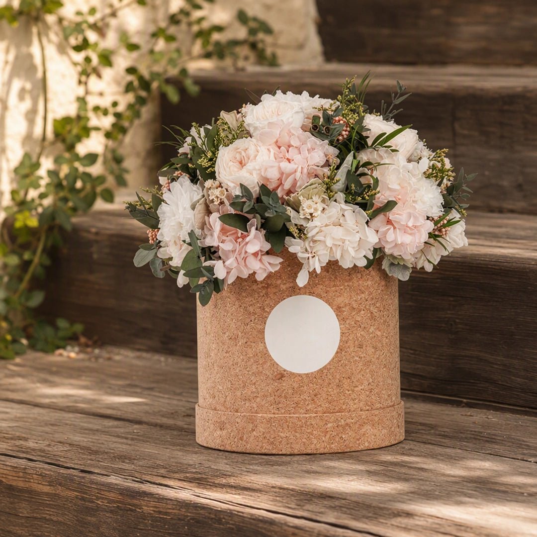 A Garden Kept for You Preserved Flower Hat Box - Alzethyn