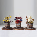 Forever Forest Memory—Rustic Woodland Glass Dome - Aura Petal