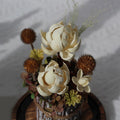 Forever Forest Memory—Rustic Woodland Glass Dome - Aura Petal