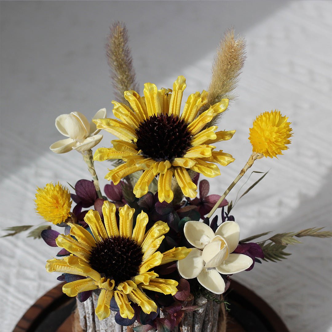 Forever Forest Memory—Rustic Woodland Glass Dome - Aura Petal